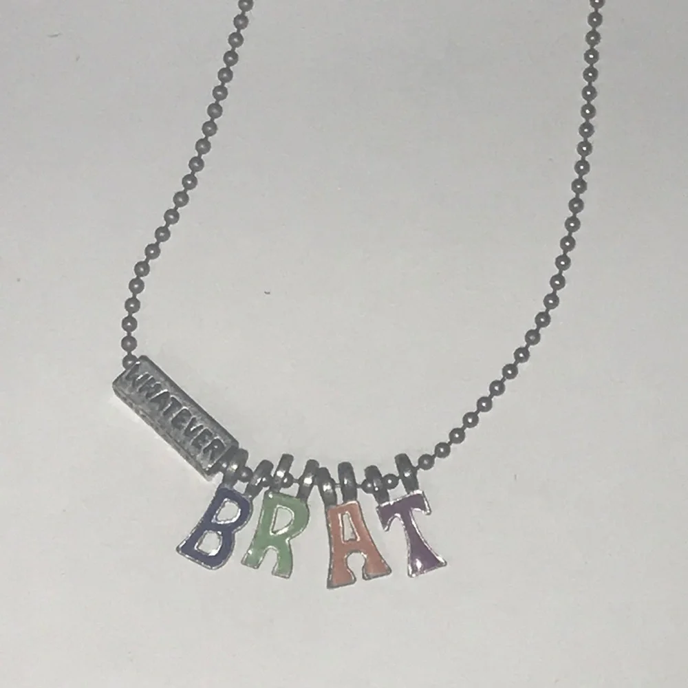 Brat Whatever Charm Necklace​